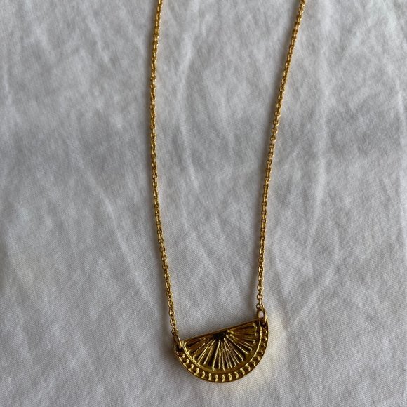 Lilly Pulitzer "Spill the Juice" Lemon Necklace